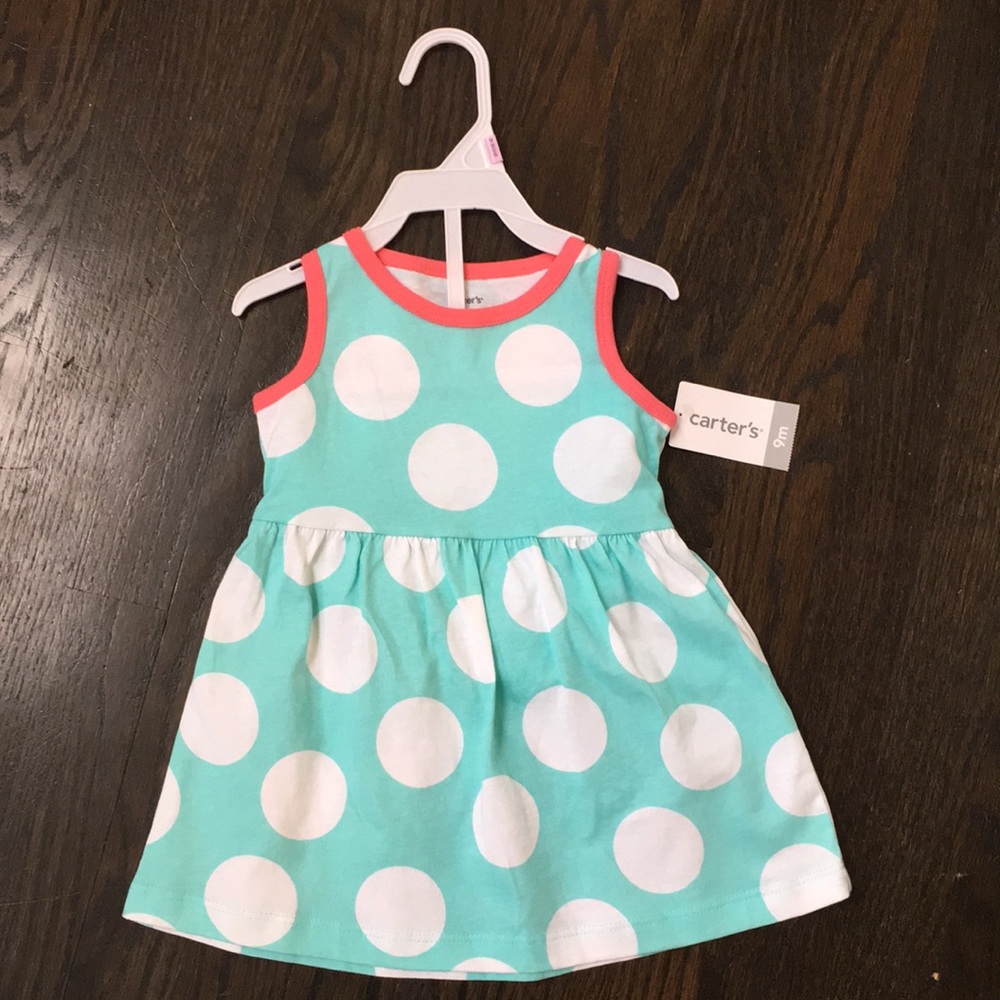 Carters baby girl 2pc dress set. New w/ tags.